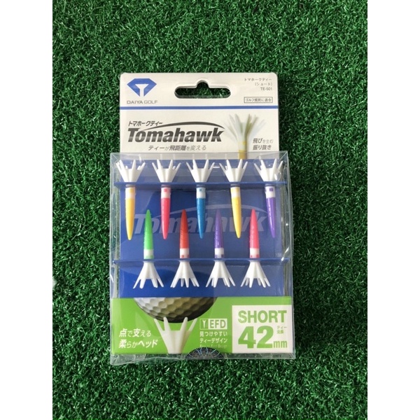 Tee golf Nhật Tomahawk bằng nhựa có thể điều chỉnh chiều cao thấp hàng chính hãng TG005