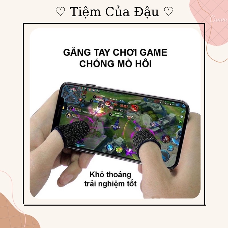 Bao Tay Chơi Game Sợi Carbon 24 Cao Cấp Chơi Liên Quân, ff, Pupg Chống Mồ Hôi Tay