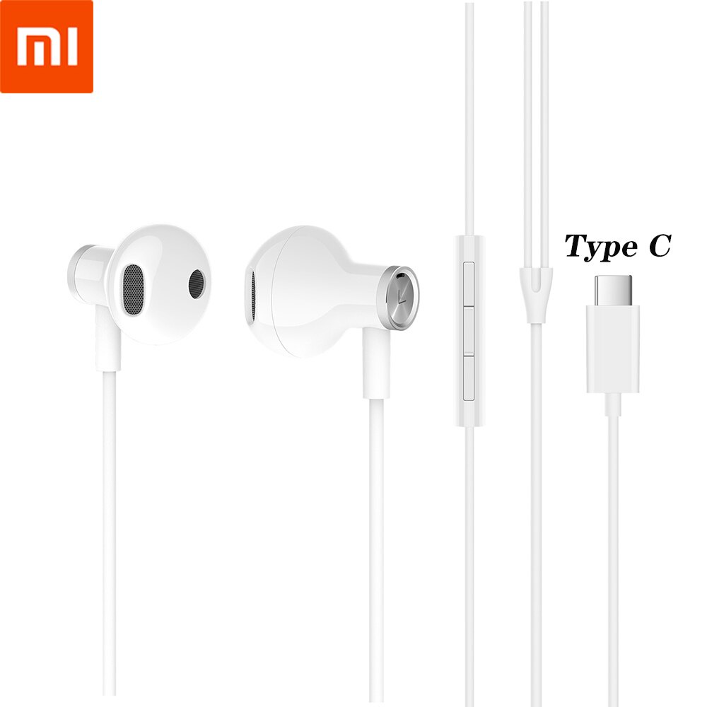 Tai Nghe Nhét Tai Cổng USB Type C Có Micro Cho XIAOMI Mi 11 10 10T Pro Poco F3 Redmi K40 Pro