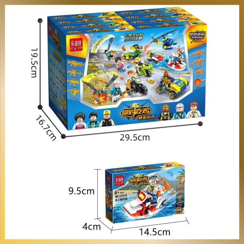Đồ chơi lắp ráp lego tấn công tổng lực 8 trong 1 size nhỏ cho bé trên 5 tuổi