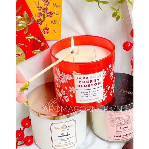 Nến thơm Bath&Bodyworks - Japanese Cherry Blossom