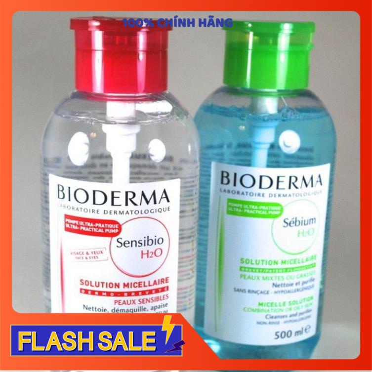 (Mẫu Mới) Nước Tẩy trang BIODERMA 500ml nội địa Pháp | BigBuy360 - bigbuy360.vn