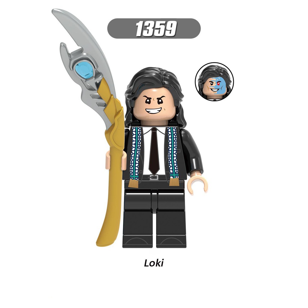 Minifigures Marvel DC Các Mẫu Nhân Vât Loki Thor Laufey Odin Mẫu Ra Mới Nhất X0269