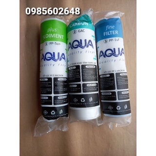 Bộ lõi lọc / lõi lọc nước 123 aqua