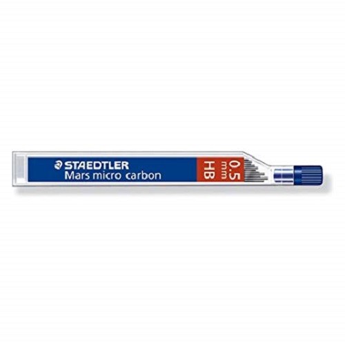 [ TÂM TÂM ]-Ruột chì kim kỹ thuật MARSMICRO 0.5 mm độ cứng 2B/HB Staedtler-