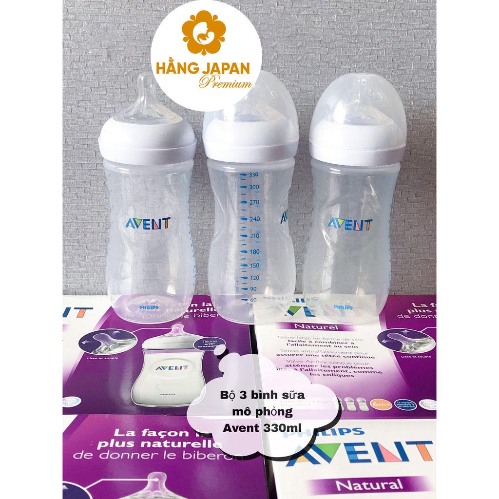 Bình sữa mô phỏng tự nhiên cho bé Philisp Avent 60ml/125ml/260ml/330ml