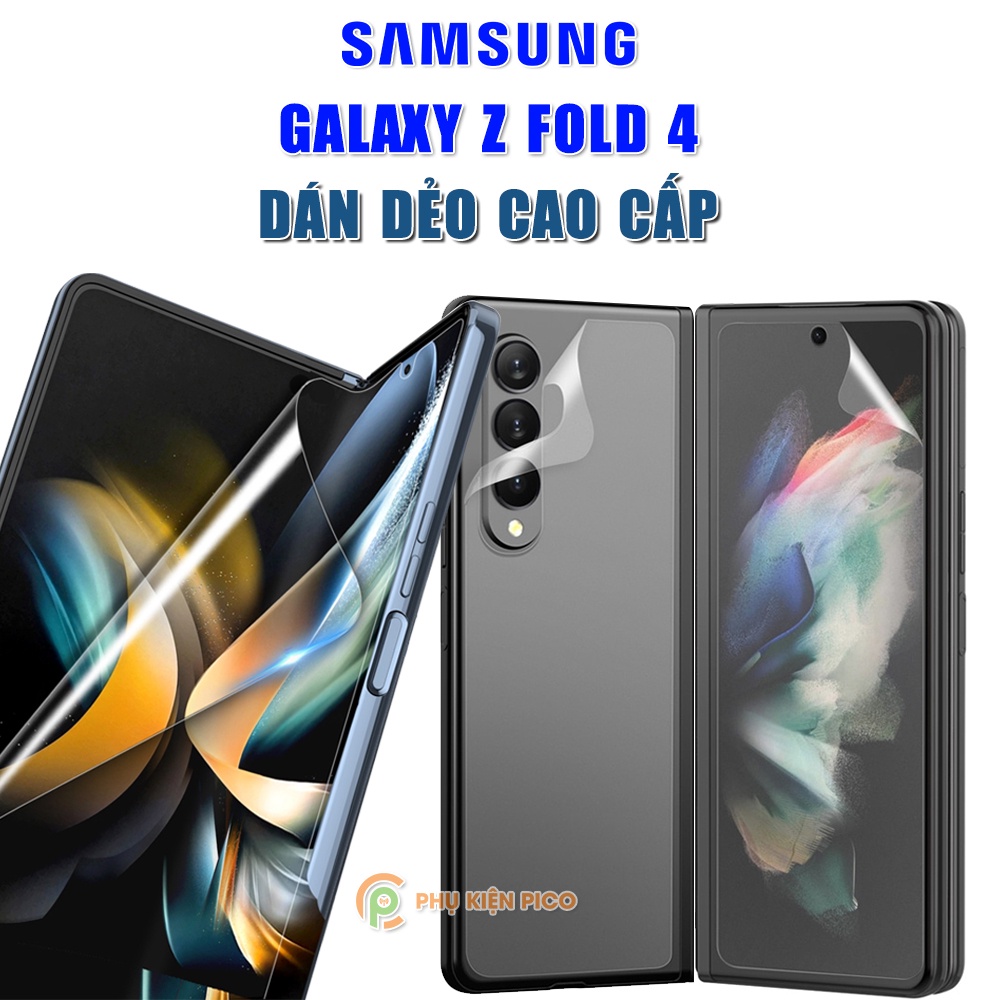 Dán màn hình Samsung Z Fold 4 full màn hình chính dẻo trong suốt - Dán lưng Samsung Galaxy Z Fold 4 / Z Fold 3