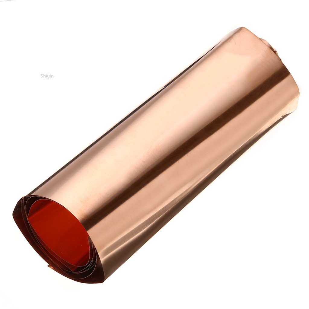 1 Tấm Lá Đồng Nguyên Chất Độ Tinh Khiết Cao 0.1 * 200 * 1000mm 99.9%