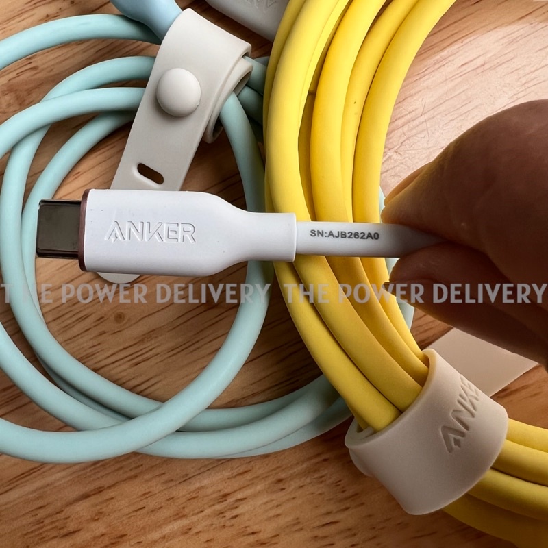 Dây Cáp Sạc Anker A8662 0.9m và A8663 1.8m PowerLine III Flow USB-C to L - Bảo hành 6 tháng