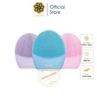 Máy rửa mặt foreo luna 3 massage chống lão hóa da hỗ trợ bảo hành chính hãng 2 năm