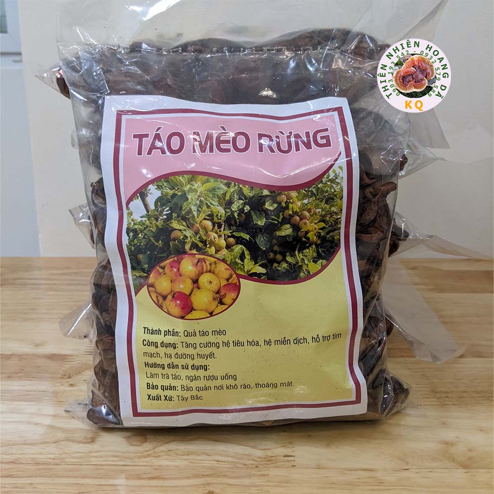 Táo Mèo Rừng Khô Đặc Sản Tây Bắc - Túi 1Kg