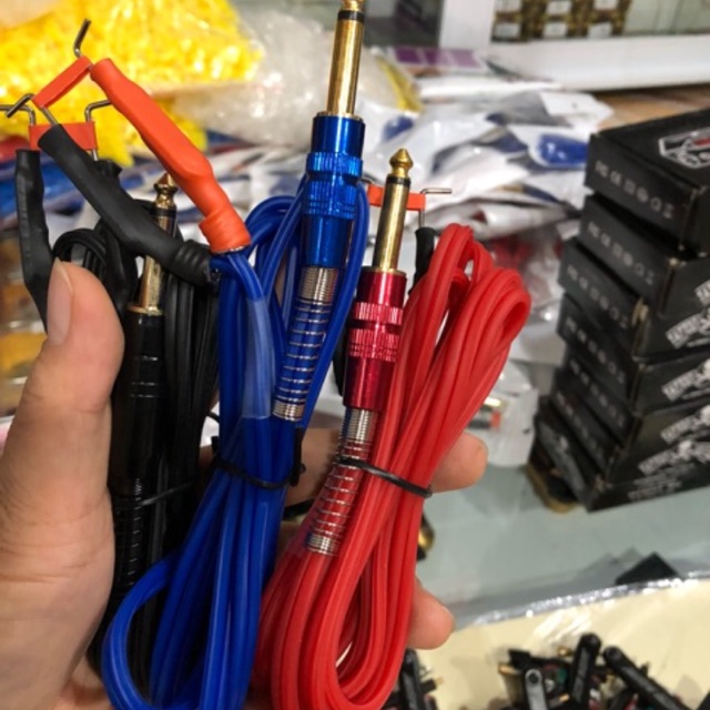 Dây móc silicon cho máy xăm( 80k/1c)