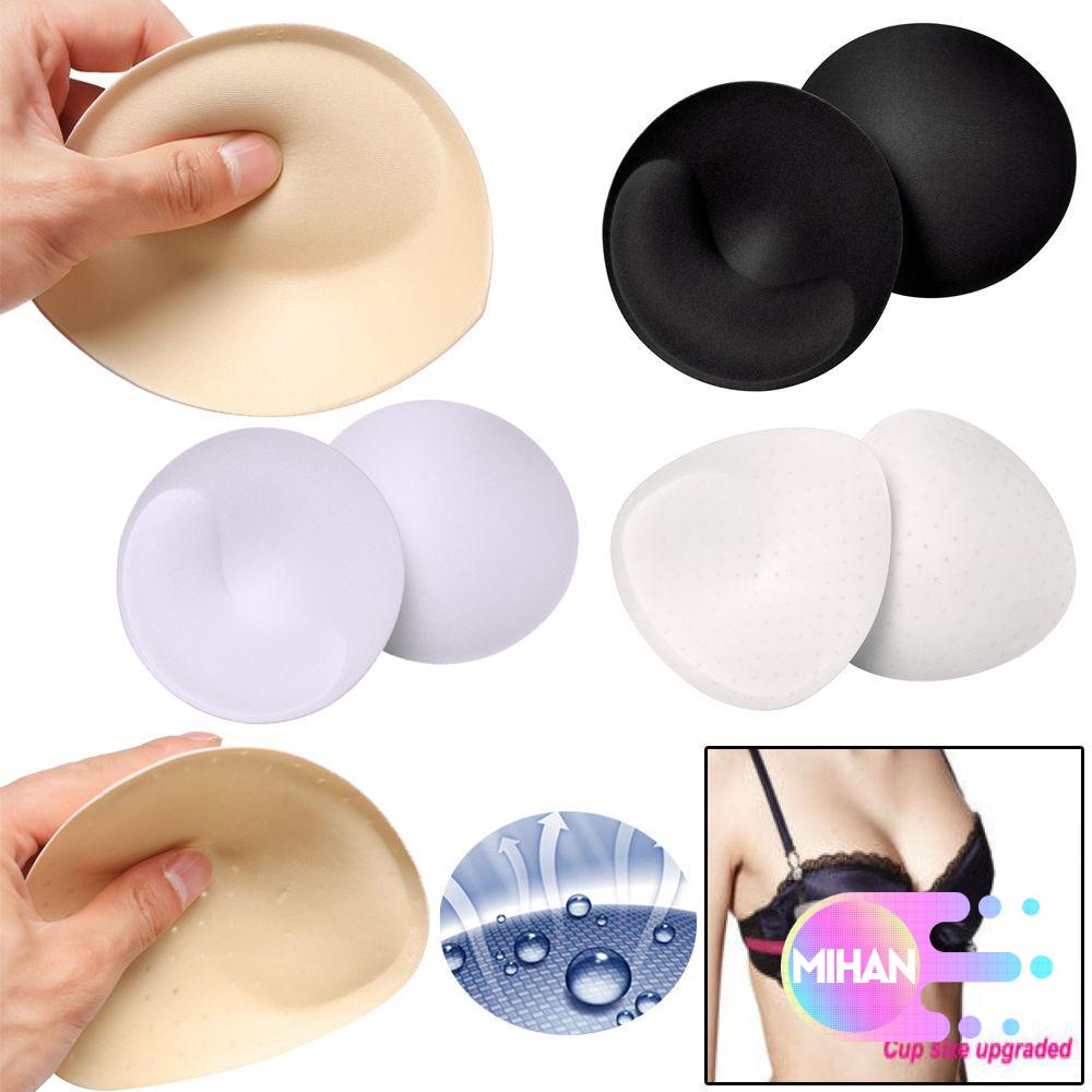 Cặp mút lót độn ngực mềm mại có thể tháo rời thoáng mát mùa hè cho áo tắm áo ngực màu tùy chọn