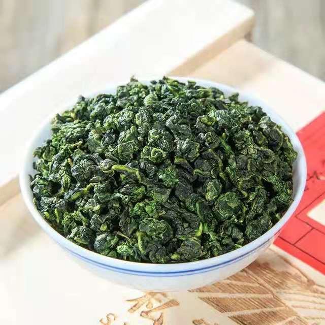 Trà thiết quan âm hảo hạng + hộp gỗ sang trọng lịch sự hộp 500g