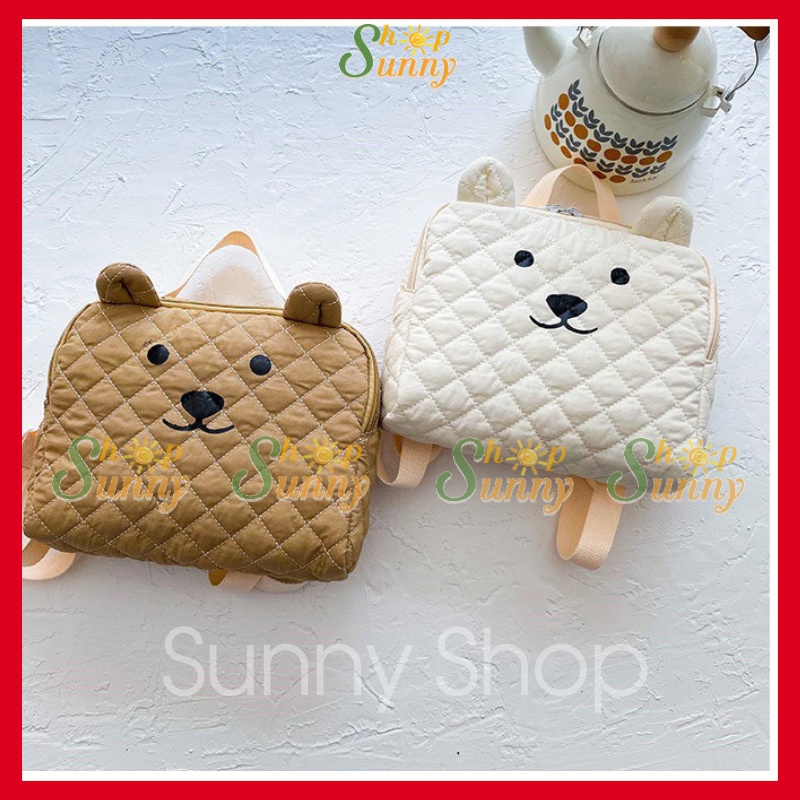 Balo cặp túi xách đi chơi cho bé trai bé gái kích thước 25x22x6 cm ba lô trẻ em đi học mầm non