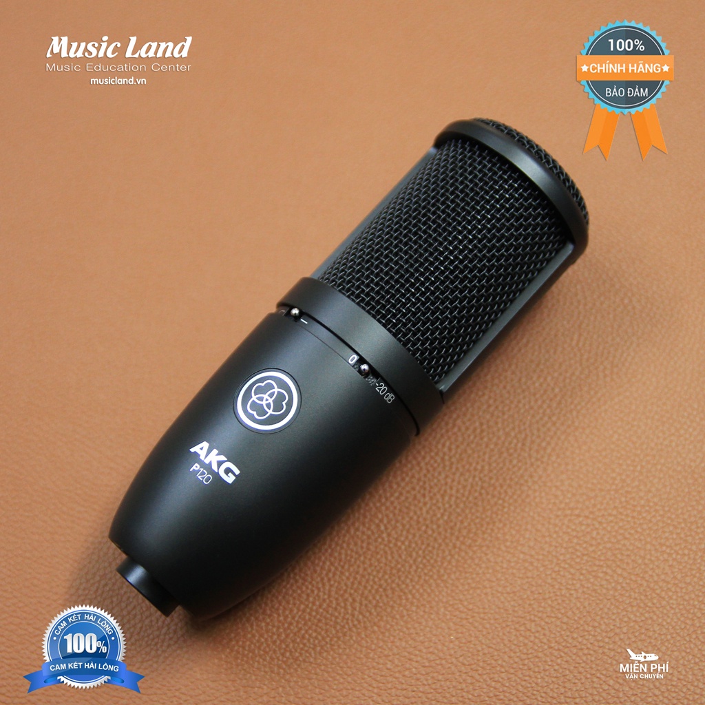 Micro AKG P120 Vocal Condenser Cardioid  – Chính Hãng