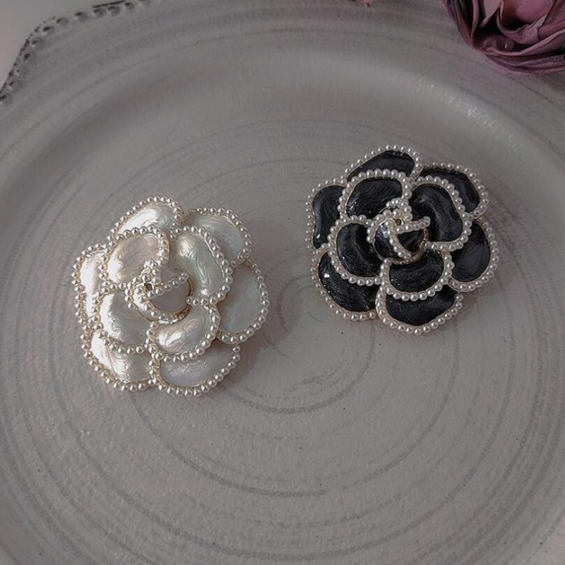 Ghim Cài Áo Hình Hoa Đính Ngọc Trai Nhân Tạo Thời Trang