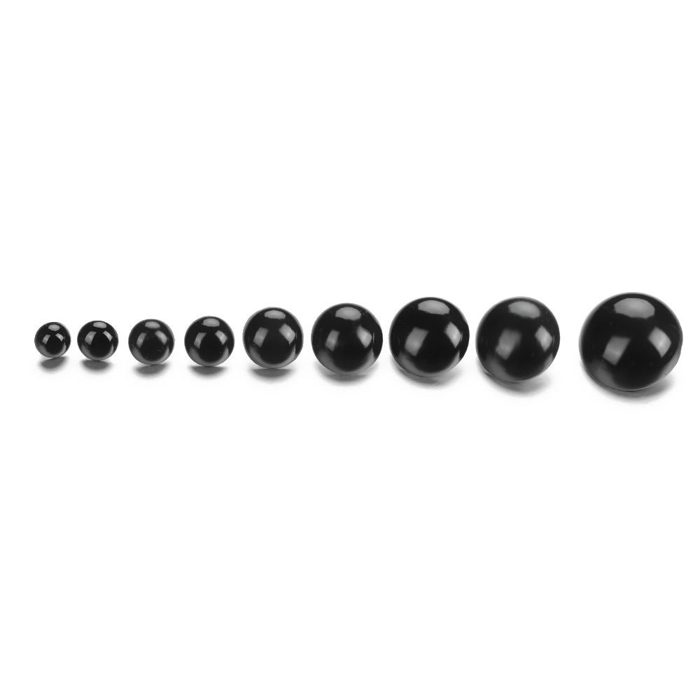 Bộ 50 Mắt Thú Nhồi Bông Màu Đen 9-25mm Làm Thú Nhồi Bông DIY