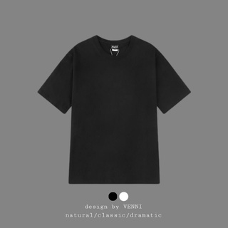 Áo thun tay lỡ nam nữ VENNI áo thun Unisex form rộng local brand