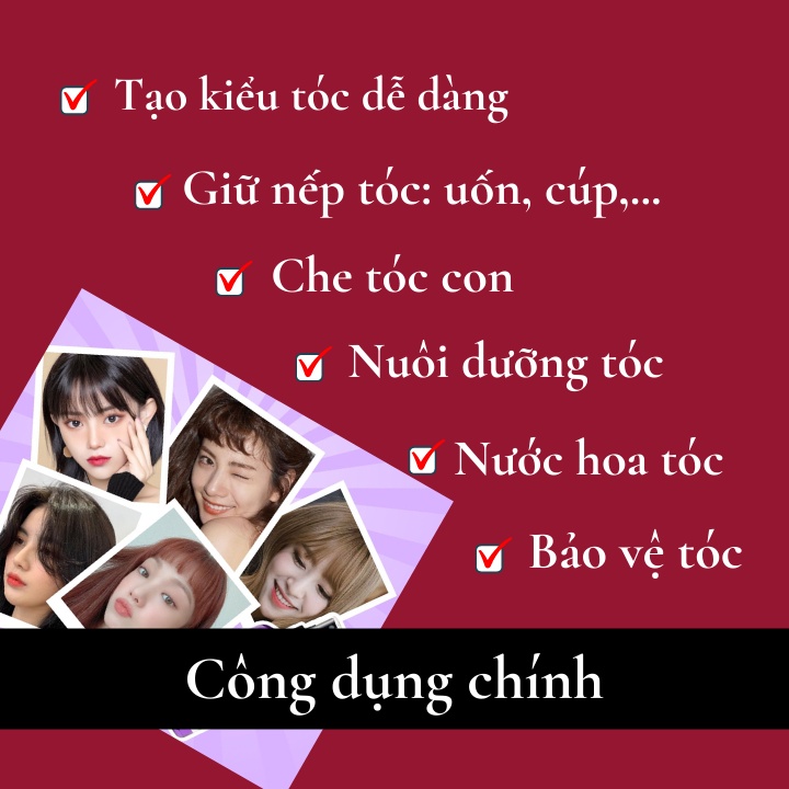 Xịt phồng tóc thay keo xịt giữ nếp vuốt tóc con và gel wax tạo kiểu Aheads Volume Mist Hàn Quốc chính hãng nam nữ