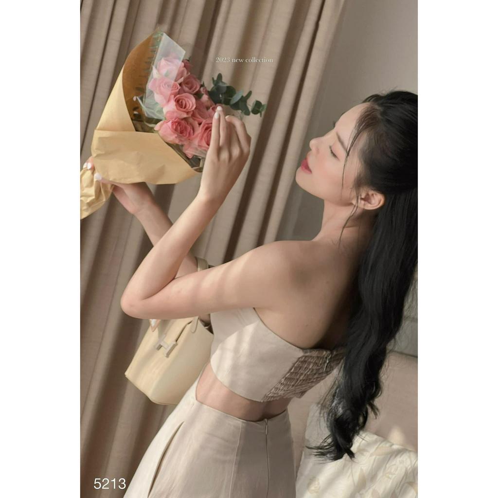 S024 Julie Jump - Set jump gồm áo croptop và quần