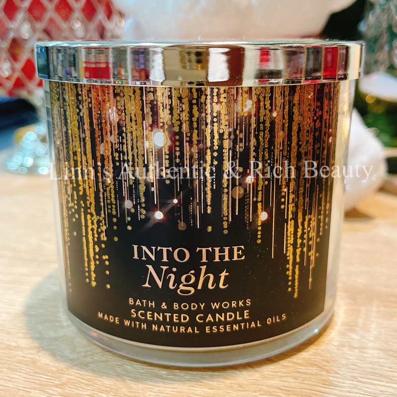 INTO THE NIGHT - Nến Thơm 3 Bấc Bath &amp; Body Works Usa