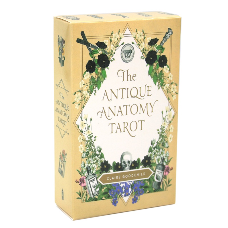 SUN The Antique Anatomy Tarot Divination Fate Full English for Oracle Cards 78-Card Deck Family Party Board Game