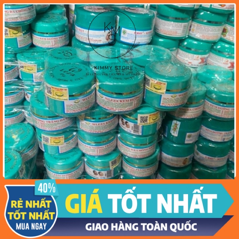 kem WLEZA màu xanh lẻ hộp 18gram