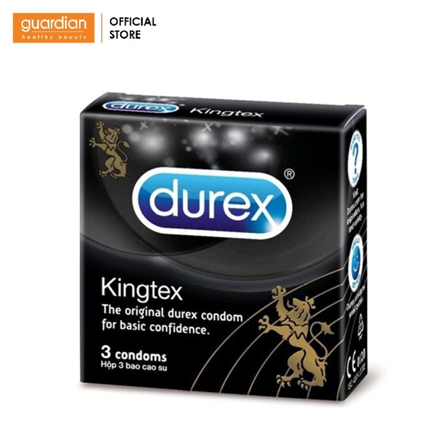 Bao cao su Durex Kingtex (3 cái)