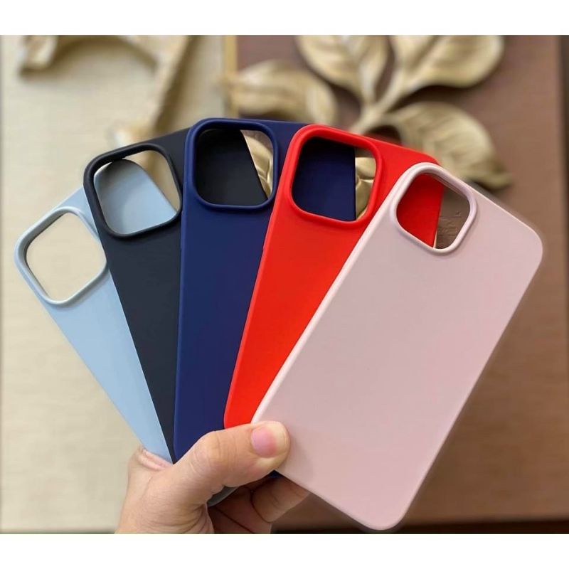 Ốp lưng silicon chống bẩn cho iPhone 13 Pro Max/13 Pro/13 6.1 chính hãng Memumi