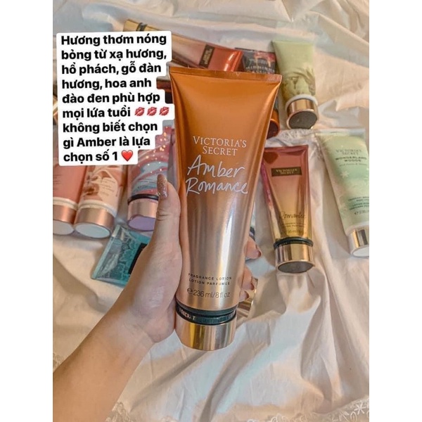Lotion Victoria's Secret Amber Romance