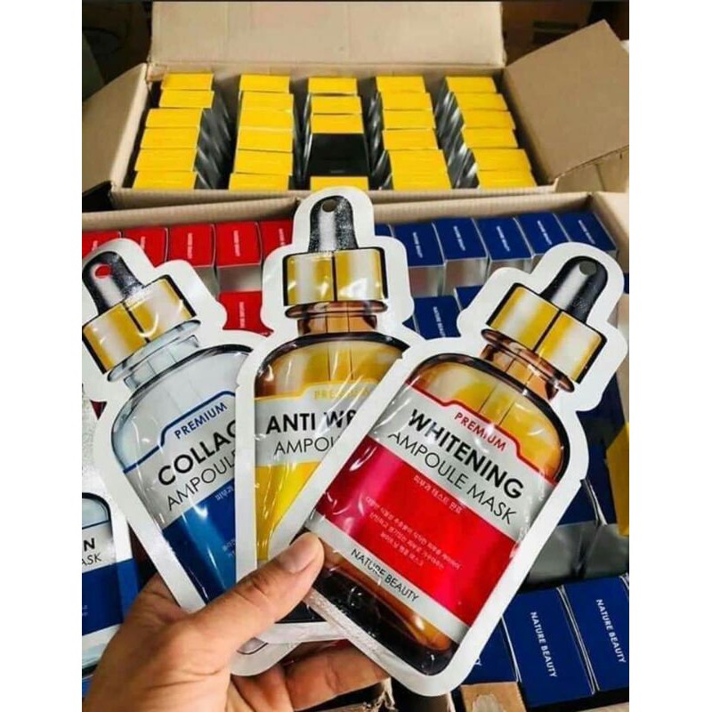 Mặt nạ tinh chất  tế bào gốc Ampoule Nature Beauty