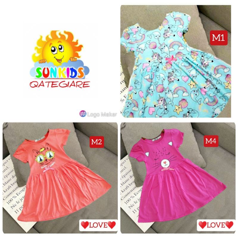 (15kg - 25kg) VÁY ĐẦM BÉ GÁI COTTON XUẤT DƯ SIZE TRUNG | N3 SIÊU RẺ ĐẸPTHẤM HÚT MỒ HÔI