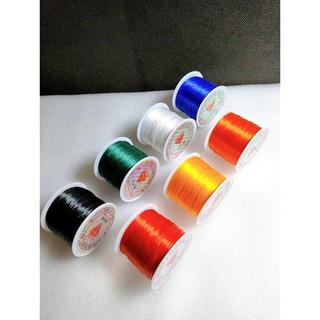 Cuộn dây chun xâu vòng đá phong thuỷ có đủ màu