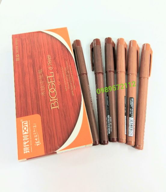 Hộp 12cái Bút bi nước GP983 ngòi 0.7mm.Bút ký.