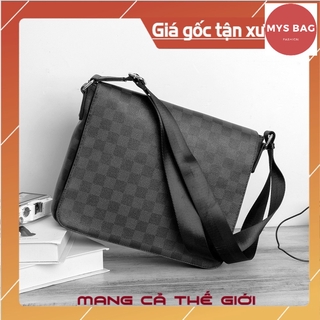 Túi đeo chéo nam túi đeo chéo nam caro lớn đựng vừa IPAD A4 Mys Bag tx0016