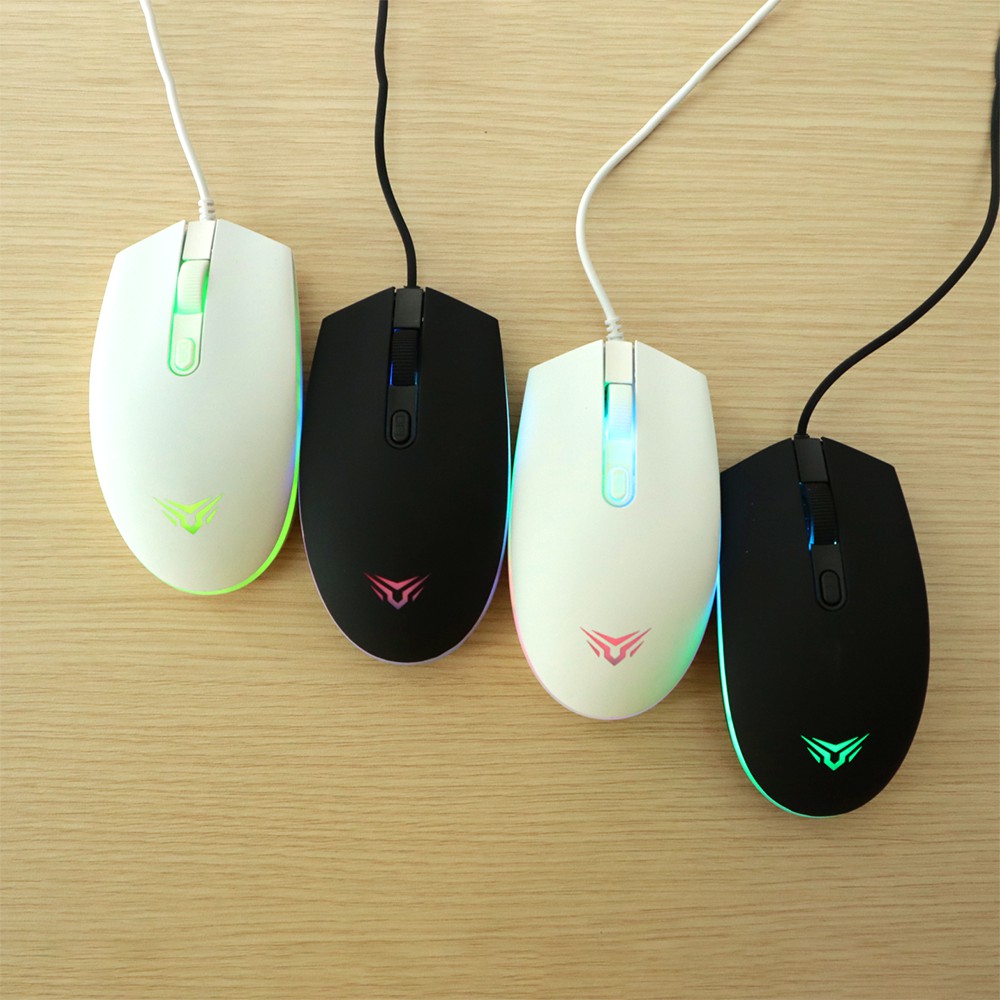 Chuột Gaming Wavecom VM01 Black - White Siêu Bền