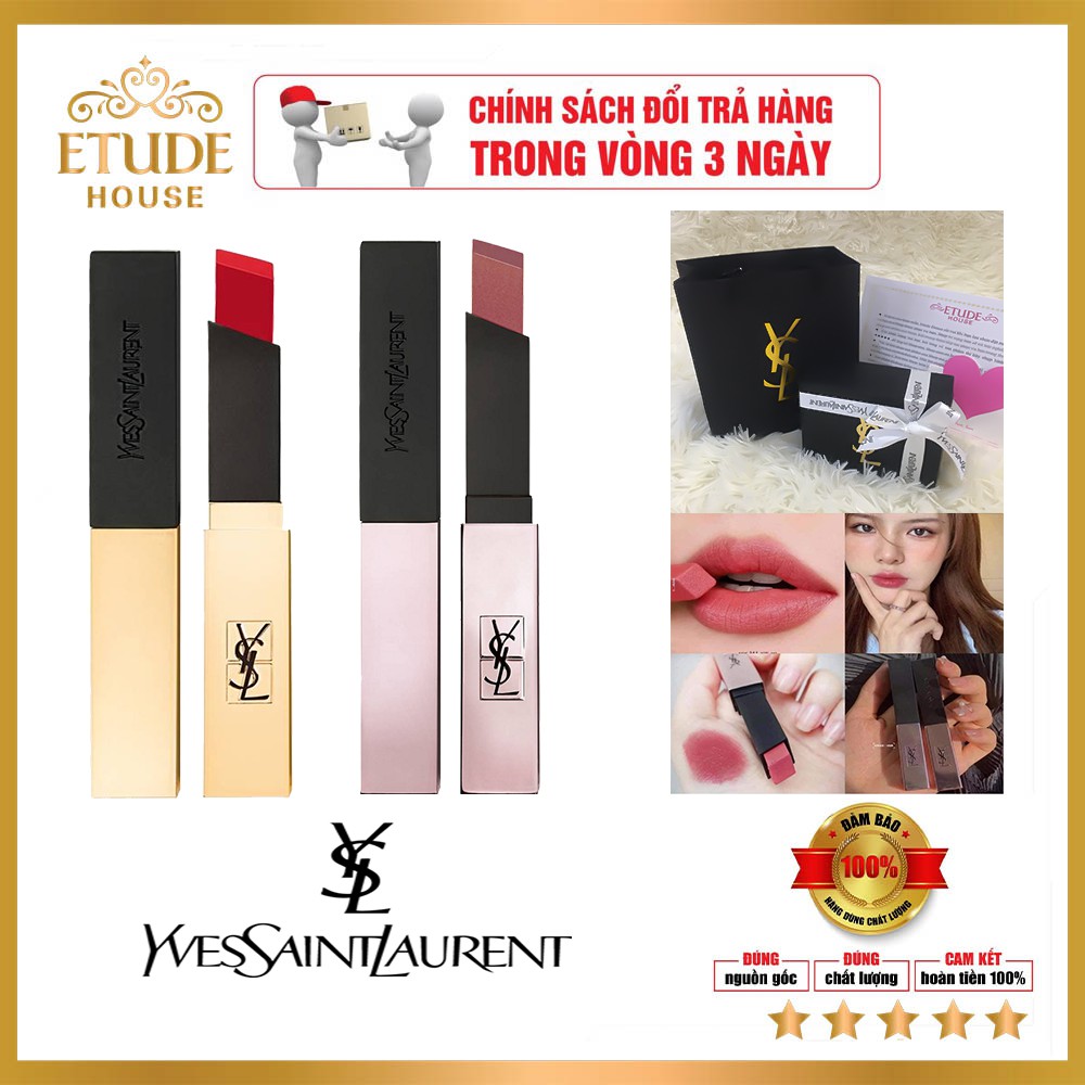 Son YSL The Slim Rouge Pur Couture hot 2021 siêu phẩm mới dành cho mùa hè