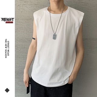 Áo thun lạnh ba lỗ nam, Áo sát nách Oversize Basic Tanktop co giãn thấm hút mồ hôi RevoltClothes21/ss TT01