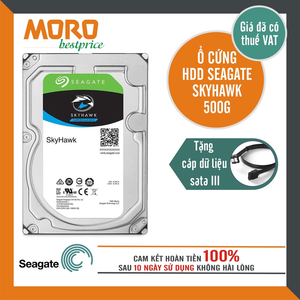 Ổ cứng HDD Seagate|Western 500GB (Tháo máy đồng bộ - mới trên 95%) - Bảo hành lỗi 1 đổi 1