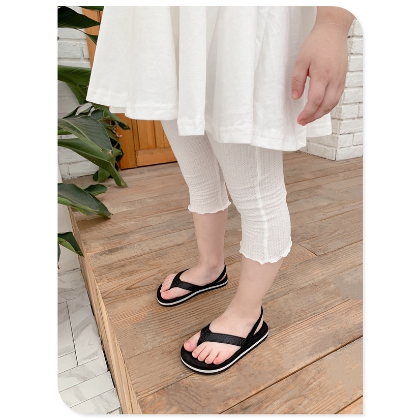 QL7 Size90-130 (9-25kg) Quần legging bé gái (trơn lửng, co giãn 100% cotton Thời trang trẻ Em hàng quảng châu