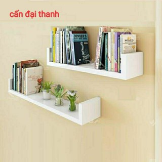 kệ treo tường chứ U ván dày 1p8+ Tặng phụ kiện
