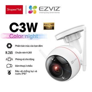 Camera ezviz c3w 1080p phiên bản màu ban đêm hàng chính hãng- bảo hành 24 tháng