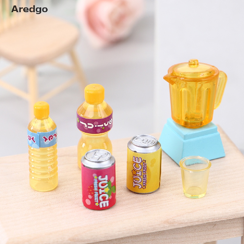 1 bộ dụng cụ làm bếp mini tỉ lệ 1:12 cho nhà búp bê