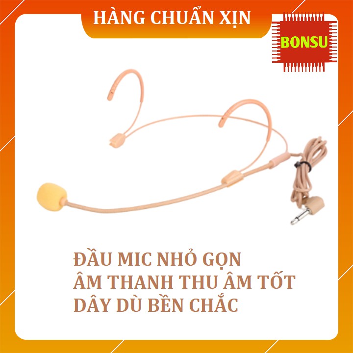 [Mã ELHACE giảm 4% đơn 300K] Micro gài tai cho máy trợ giảng, thuyết trình, MC