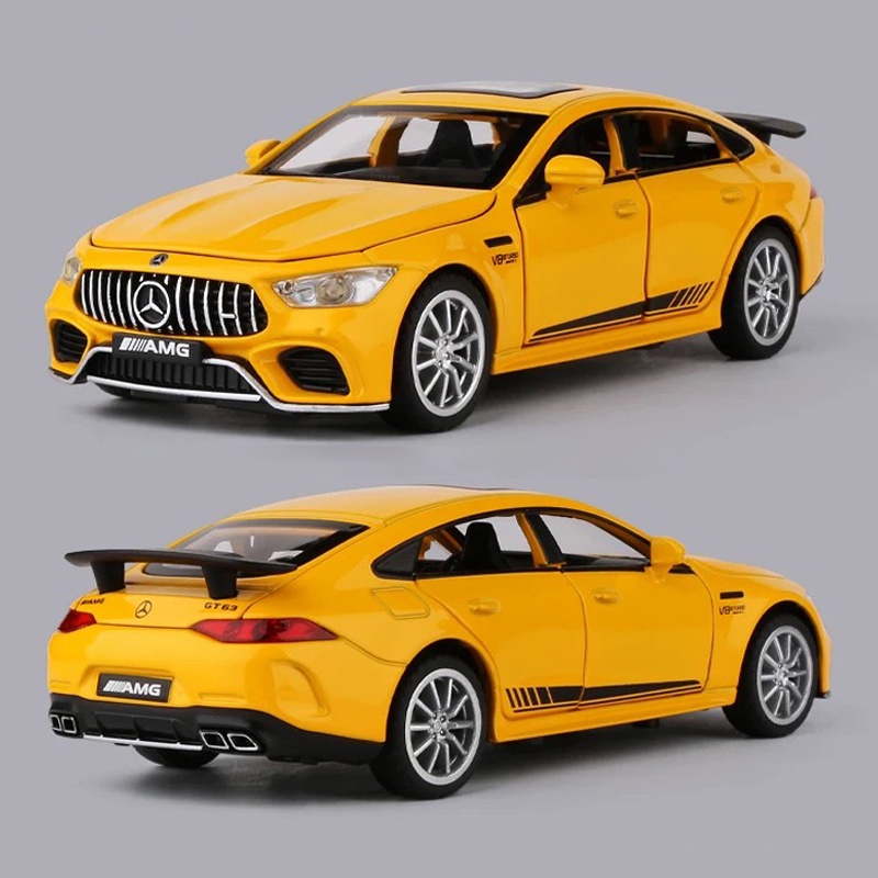 Mô Hình Xe Hơi Mercedes Benz GT63 Bằng Hợp Kim Tỉ Lệ 1: 32 Có Đèn Và Âm Thanh Độc Đáo Sống Động