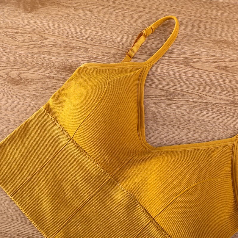 Áo Tập ❤️FREESHIP❤️ Áo Bra Gym Yoga Chiết Gân Hở Lưng 657 Trang Storeee | BigBuy360 - bigbuy360.vn