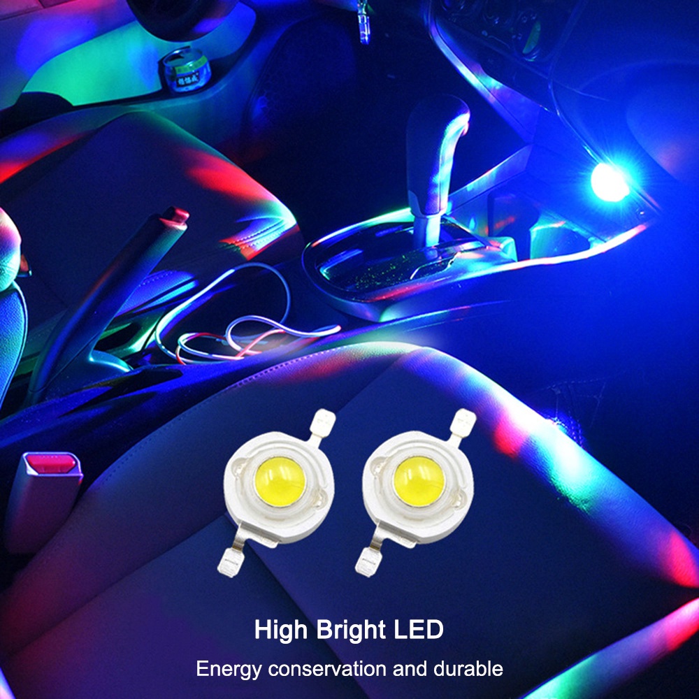 Đèn Led L17 Mini Nhiều Màu Sắc Gắn Xe Hơi Tiện Lợi