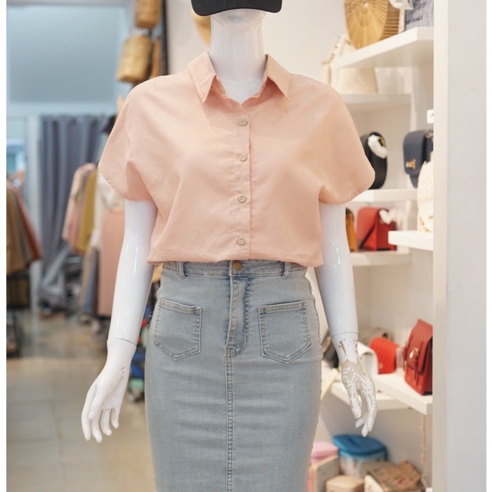 ÁO SƠ MI LINEN NỮ , chất linen cao cấp thời trang