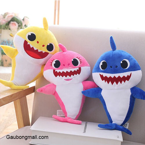 Cá mập baby shark dài phát nhạc + Nháy đèn